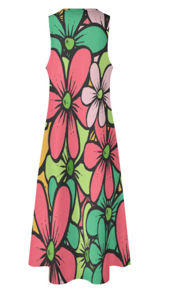 Puccelli Flowers designer dress
